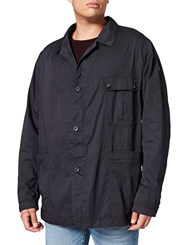 Pierre Cardin Herren Jacke Hemdjacke, blau, 62