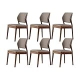 Large gamme d'utilisations: la chaise de restauration en noix est très adaptée à toute scène de votre maison. Il peut améliorer le style et le confort de tout le restaurant et créer un environnement de restauration chaleureux