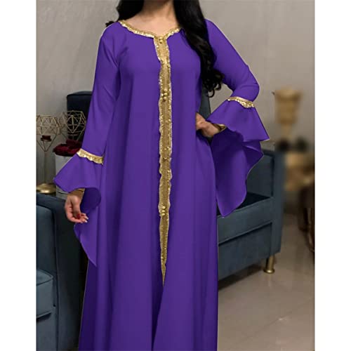 Abaya blanche manches cloches ample pour masquer les formes taille S - 4