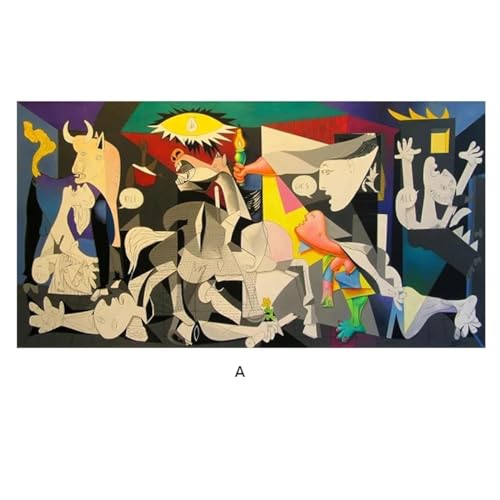 Toile Guernica Picasso pour relooker un mur vide sans cadre - 3