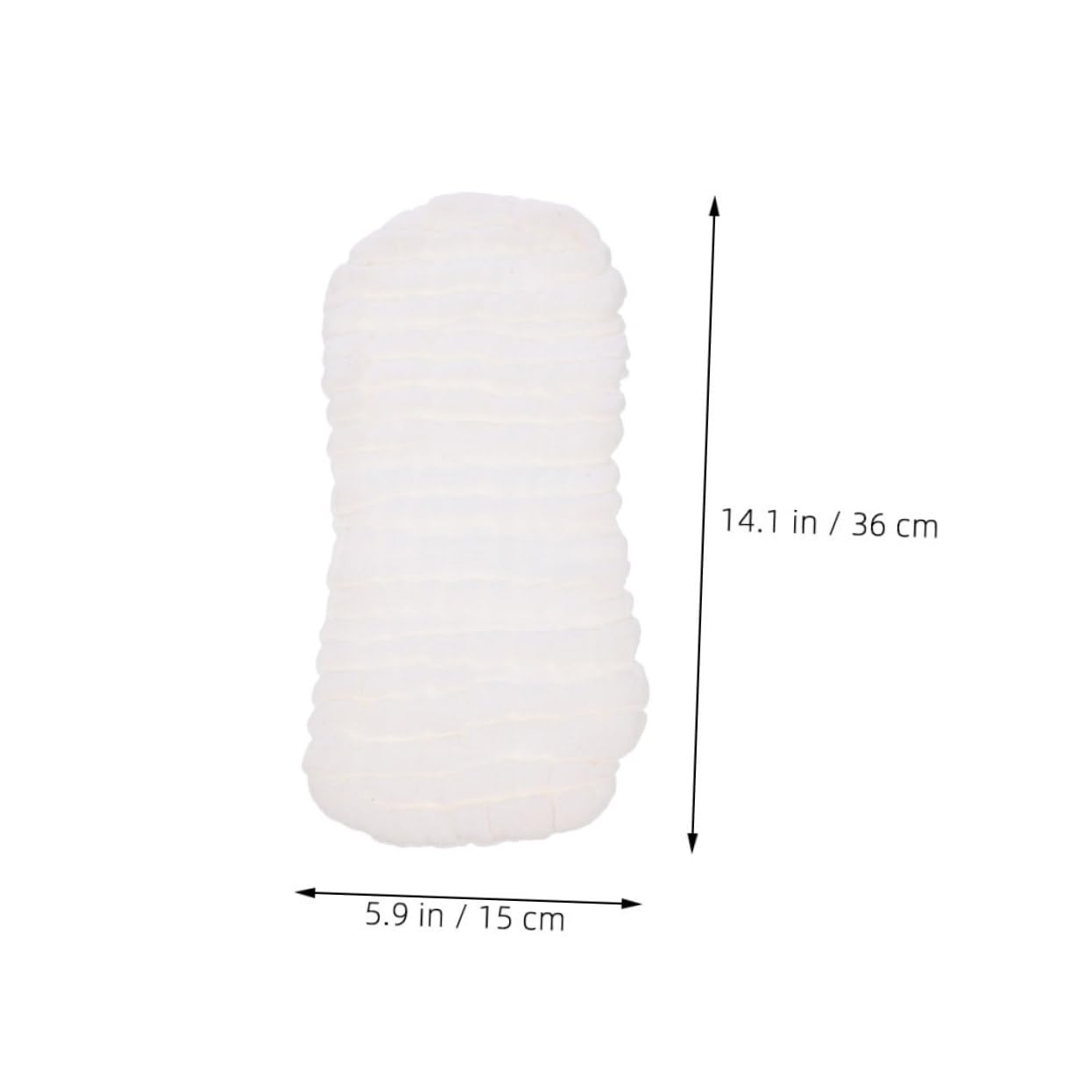 Totority 6pcs Newborn Reusable Baby Cloth Diapers Liners Washable Cotton Breathable Diapers Liner Inserts