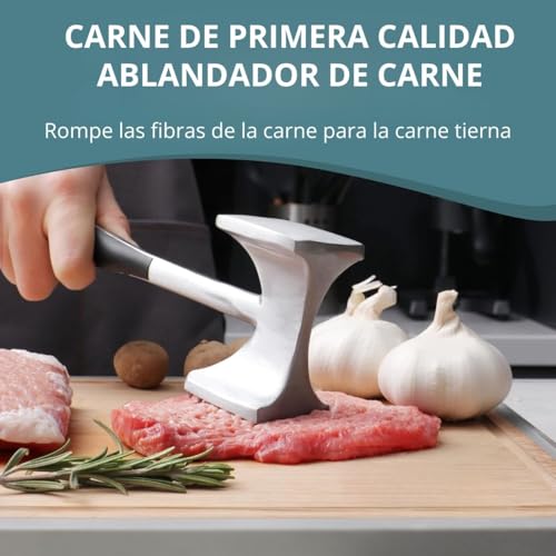 Consejos para Comprar Mazos para carne - los más vendidos. 5 Mazos para carne marca U Chef (2)