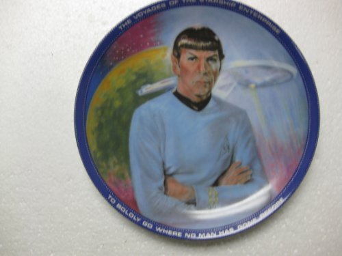 Ernst Enterprises-First Ever Star Trek Plate Collection by Susie Morton On Star Date 0284.15-Mr.Spock 