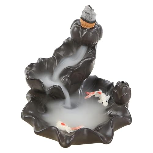 Raitron Ceramics Lotus Flower Incense Burner Aromatherapy Home Decor