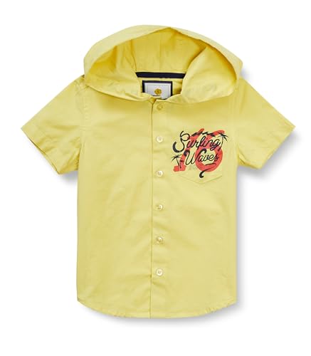 Amazon Brand - Symbol Boys Regular Shirt (SYM-KB-SS22-SHI-402_Multi 2_4-5 Years)