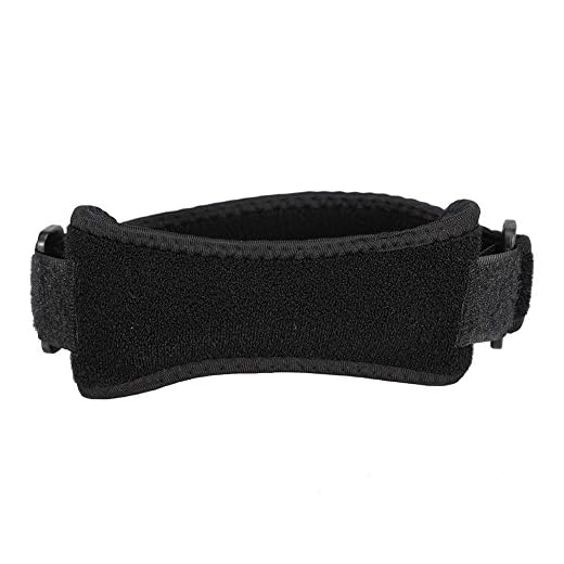 Cinturón Protector de Rótula, Rodillera para Senderismo, Rodillera Profesional, Soporte Deportivo, para Sentadillas, Corredores, Saltadores, Tendinitis, Senderismo (Negro)
