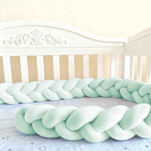 Soft Breathable Mattress Edge, Cotton Bed Set All Round Braided Pillow for Room.. (A15,150cm)
