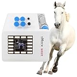 FXNFXLA Máquina de Terapia de Ondas de Choque de 300 MJ, Terapia de Ondas de Choque extracorpóreas, 7 Cabezales funcionales, Adecuada para diversas Partes del Cuerpo del Caballo.