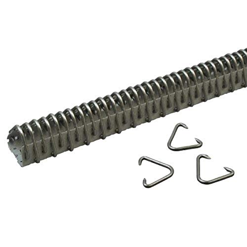 Apache 25044688 12" #3 Stainless Steel Clipper® Hook Lacing (12 Cards/Box)