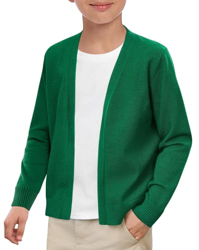 Cardigan pour uniforme scolaire garçon pour remplacer les pulls inconfortables qui grattent