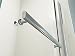 HNNHOME - Mampara de Cristal para Ducha, Panel Doble con pivote de...