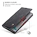 Phernykas Flip Wallet Case for Samsung Galaxy Note 10, Leather Magnetic Folio Cover with Card Holder, Kickstand Durable - TPU Shockproof Protective Phone Case - Black