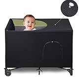 Cubierta oscurecedora para cama infantil, con apertura de ventilación,...