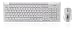 Produktbild Rapoo 8200P Tastatur RF Wireless QWERTY Englisch White - Tastaturen (Standard, Kabellos, RF Wireless, QWERTY, White, Maus enthalten)