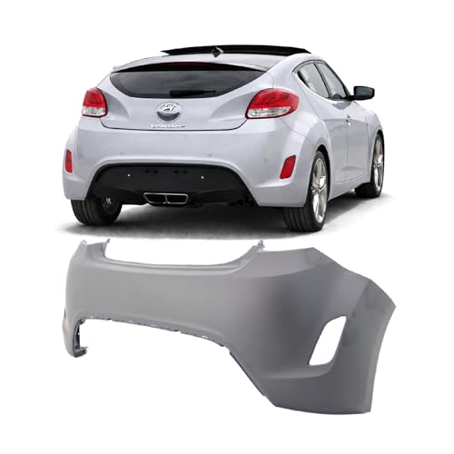 Image of FitParts Compatible with Hyundai Veloster 2012-2017 Rear Bumper Cover