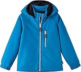 Reima Kinder Vantti Softshell Jacke, True Blue, 110