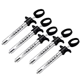 LAJA Imports 1.8mL SELF-ASPIRATING Anesthesia Dental Syringe AUTOPASSIVE 5Pieces Black Color