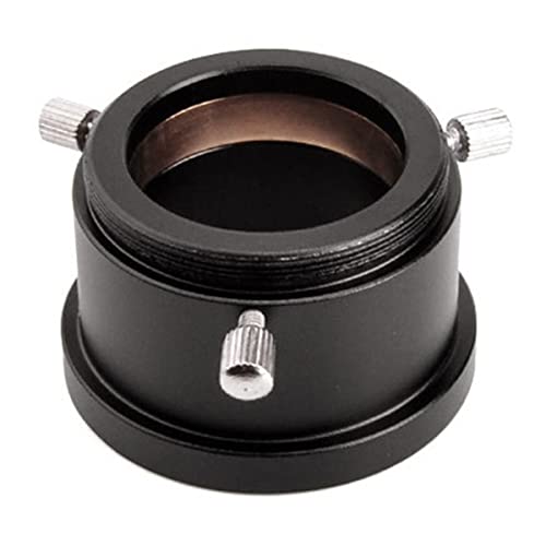 Adaptador M42 a 1,25 pulgadas para astrofotografía planetaria con tres tornillos de bloqueo