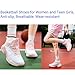Beita Basketball Shoes for Women Fashion Sneakers Sport Shoes Anti Slip Breathable,Pink,9