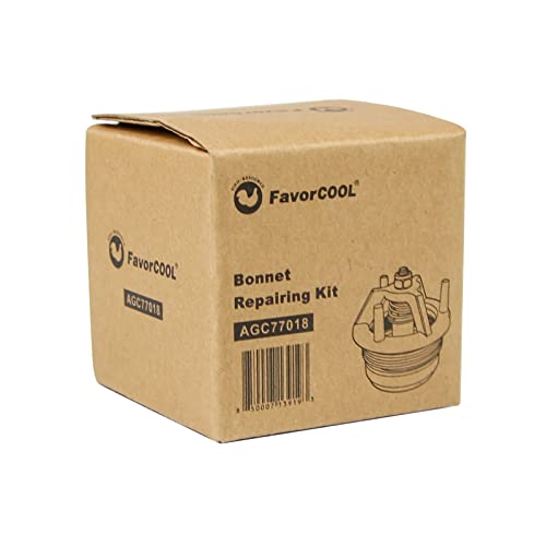 Image of Bonnet Poppet Repair kit fit for Garden Sprinkler System FEBCO 765-1 PVB 1 inch 2X O-Rings Included Replacement Part# 905-211 1 inch & 1-1 /4 inch Backflow Preventer and Vacuum Breaker Valve