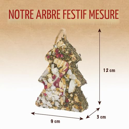 Rosewood Sapin de Noël au Persil - Friandise Festive pour Lapin et Rongeur – vue 5