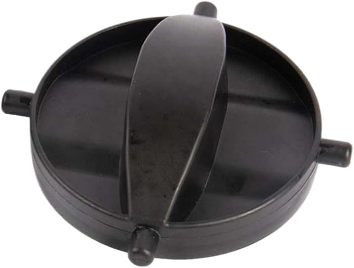 Trailer Sewer Cover 89mm Black Plastic Replacement Cap Compatible with Camper RV Vent and Waste System