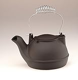 Aluminum Humidifier (HK-BC) sends vapor out into room. MATTE BLACK FINISH WITH CHROME HANDLE