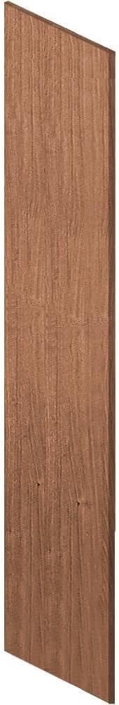Salsbury Industries 44238RO Side Panel for 24 in. Deep Premier Wood Locker with Sloping Hood Red Oak