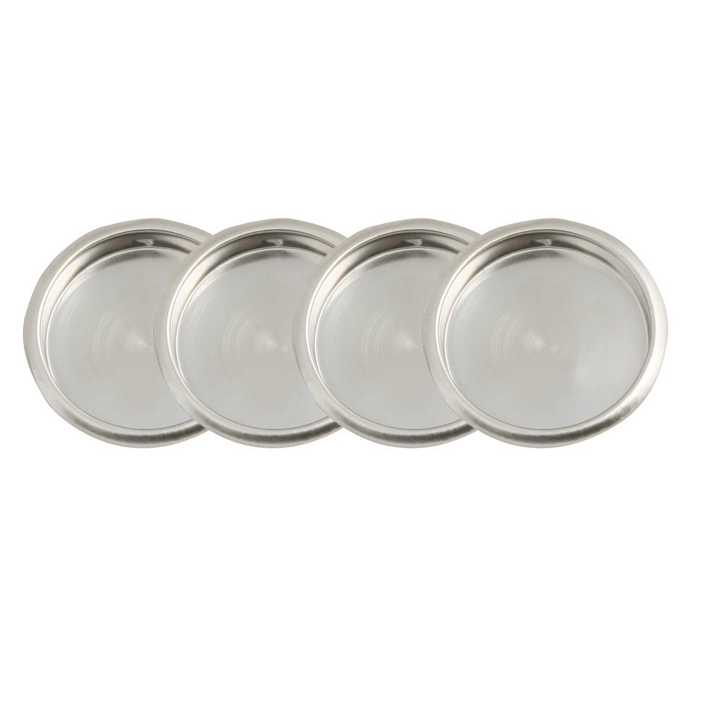Tiradores de dedo para armarios y cajones de cocina Design House 182063, 2-1/8", 4 unidades