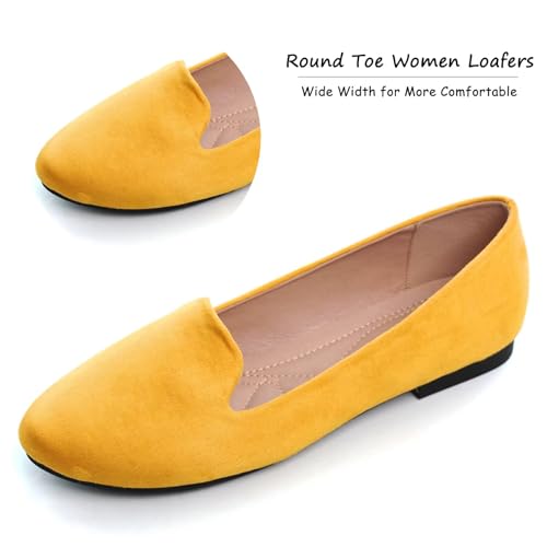 Image of SAILING LU Women Round Toe Comfortable Ballet Flats | Shoes for Women, Dressy, Slip-ons, Loafers