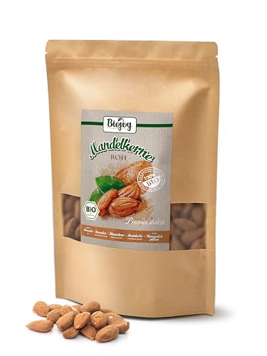 Biojoy BIO-Mandeln ganz (1 kg), naturbelassen und ungesalzen