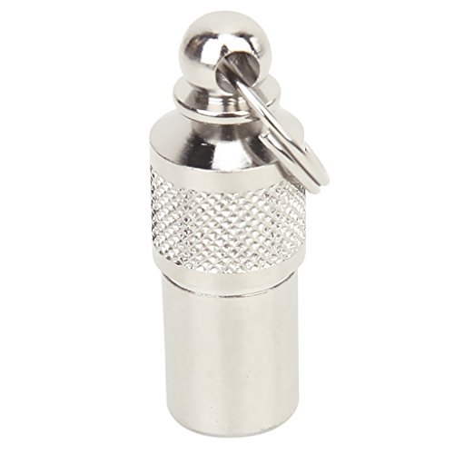 Runfon Porte-Adresse Chien Tube Idendité Anti Perdue pour Chien Chat Animaux de Compagnie