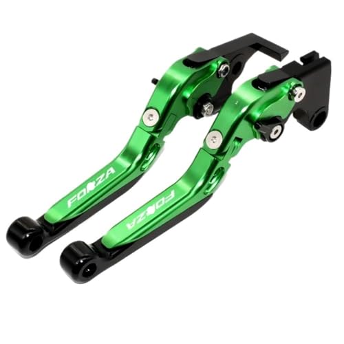 のためにホンダNSSフォルツァ 350/300/250/125/150/750 2001年以降対応 クラッチレバー ブレーキレバーセット 調整式モーターハンドルレバー(Black Orange)