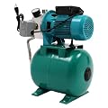 1.6HP Shallow Well Pump with Pressure Tank, Max Head 158FT, 900GPH Stainless Steel Irrigation Pump with Pressure Switch, Automatic Water Booster Jet Pumps for Garden, Lawn, Home, Farm