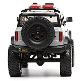 Axial RC Truck 1/24 SCX24 2021 Ford Bronco 4WD Truck Brushed RTR (wszystko wchodzi w zakres dostawy), Grey, AXI00006T2