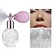 DLZZRS Shimmering Highlighter Powder Spray, Sparkle Powder High Gloss for Face Body & Hair, Long-lasting Glitter Waterproof Face Highlighter Spray for Women Party or Daily Wear (#05)