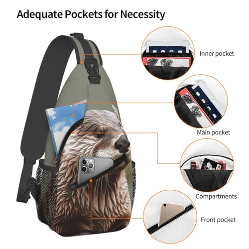 Bolso Pequeño de Hombro y Pecho Unisex miniatura 4