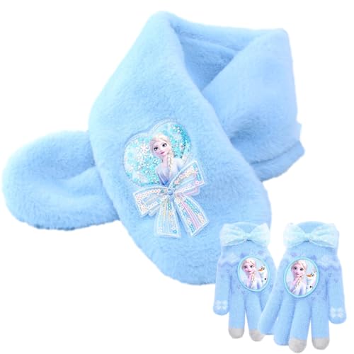 『ディズニー　マフラー・グローブ2点セット』