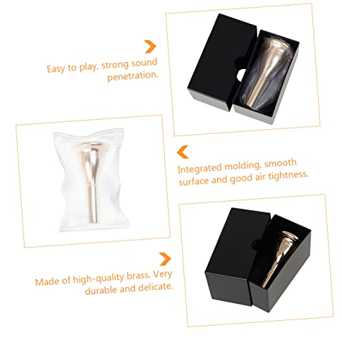 Lightaotao 1Pc Mouthpiece Large Mouthpiece Flute Accessories Tool Accessories For Men Brass Instruments Sousaphone Mouthpieces Replacement Tuba Part Instrument Mouthpiece Tuba Mouthpiece Man #TOP4