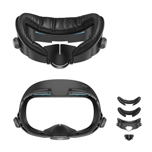 AMVR FC3 Facial Interface Face Pad Compatible with Meta/Oculus Quest 3 Accessories, with Knob Adjustable, NOT Compatible with Meta Quest 3S by AMVR - Used condition - US$26.91