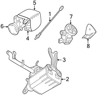 CHRYSLER PT CRUISER JEEP LIBERTY EMISSION LDP LEAK DETECTION PUMP MOPAR OEM NEW