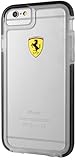 funda ferrari iphone 6 plus Tpu Ferrari FECI016 - Funda TPU para Apple iPhone 6/6s, Color Negro Transparente