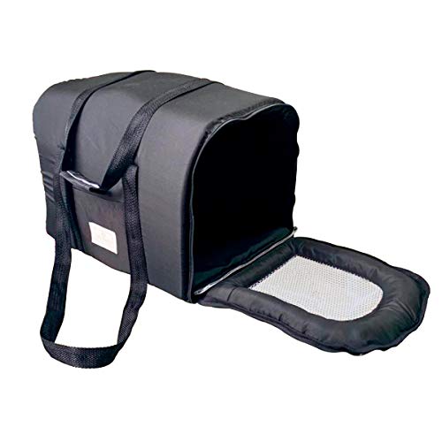 SS Pets Bolsa De Transporte Preto Pet Para Cães E Gatos Para Cães
