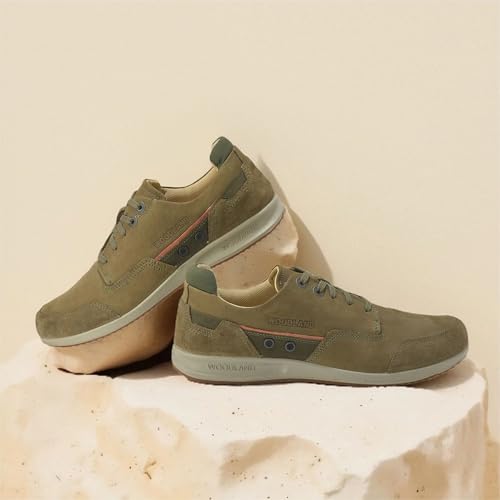 Image of Woodland Men's Leather Sneaker