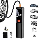 Compresor De Aire Automotriz Recargable Eléctrico Con Apagado Automático