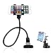 BESTEK Gooseneck Cell Phone Holder + Car Phone Mount, Fits iPhone 7s/7 Plus/ 6s/ 6/ 6plus/ 5S Galaxy S3 S2/ Huawei and More