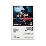 QUANHAIUSUU Póster estético con capucha de A Boogie Wit Da con texto en inglés "Still Think About You" para pared, póster estético para sala de estar, dormitorio, oficina, regalo de arte creativo, 30