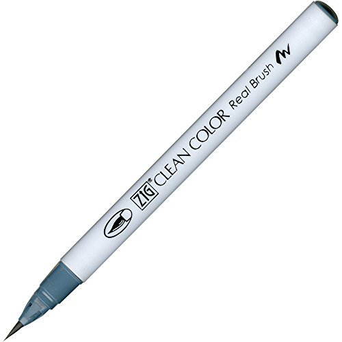 Kuretake Zig Clean Color 092 feutre pinceau gris bleu idéal pour bullet journal