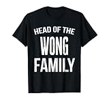 Jefe De La Reunión De La Familia Wong Camiseta