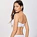 DELIMIRA - Sujetador Sin Tirantes con Aros Invisible para Mujer Blanco 105F